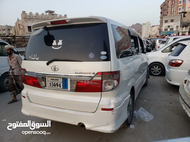 Used Toyota Alphard in Al Mukalla