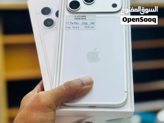 iPhone 17 pro max -256 GB - Best for sale- with box - Apple warranty till February 2027