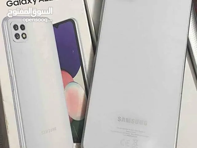 مستعمل اخو الجديد Samsung A22 5G رام 8 جيجا 128 أغراضة والكرتونه الأصلية متوفر توصيل