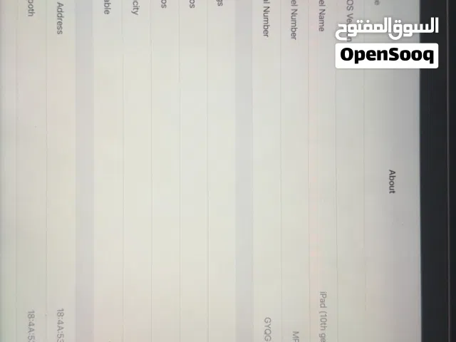 IPad 10th generation ايباد تابلت ابل 10