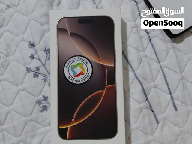 16 برو ماكس بعد تحت الضمان جديد جديد شرط اوسط تك شريحةللبيع او المراوس ب17برو