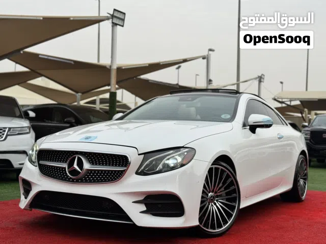 مرسيدس بنز كوبي E400 2018 بحالة الوكالة التامة وسعر عرض ممتاز.