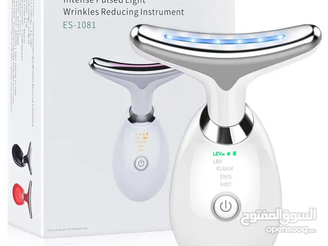 جهاز اصلاح البشره و شدها و نظارتها عن طريق نبضات لسع الكهربائيه الاحاديه و مساج و تدليك لمنع الترهل