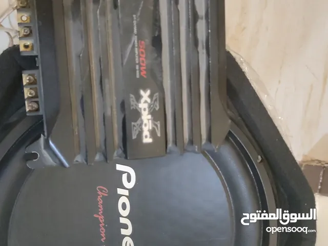 بيعه سريعه بازوكا من شركه ploneer مستعمله مافيها ولا مشكله 1100W الجيم 500W CHANNEL 2/