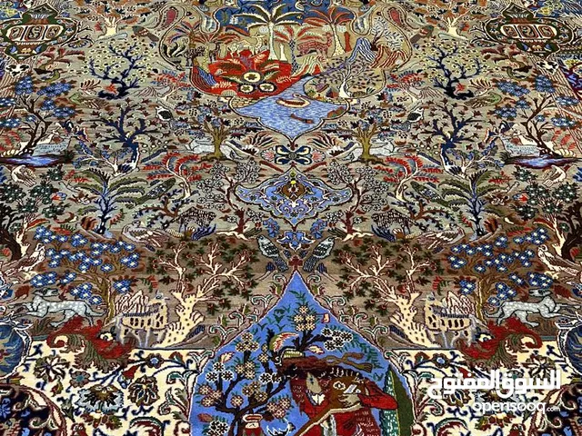 زوج سجادات يدويّة إيرانية – ماركة عجمي – تحفة من كاشمر