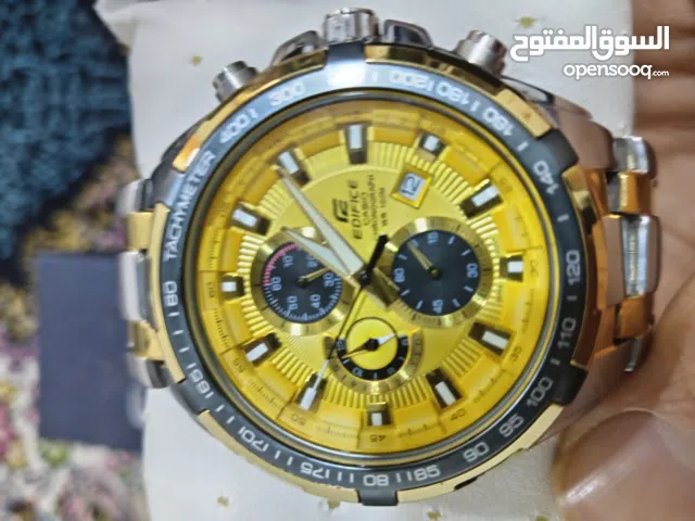 ساعة Casio أصلية للبيع – شبه جديدة (بطارية جديدة)