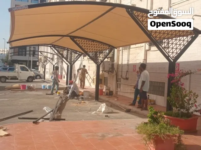 مظلات وسواتر وبرجولات وبيوت الشعر الملكي مظلات هرمي مظلات مسابح مظلات مدارس