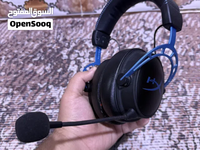 سماعه هايبر اكس الفا اس نضيفه مستخدمه فقط  بدون كارتون10 ايام مجرد بيه خدوش بسيطه