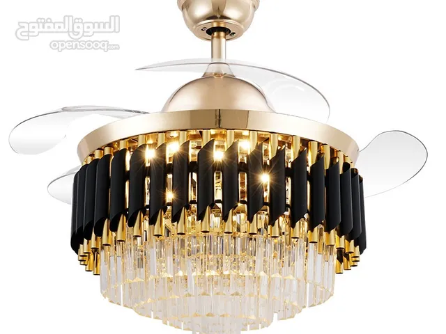 fan with 3color light bluetooth