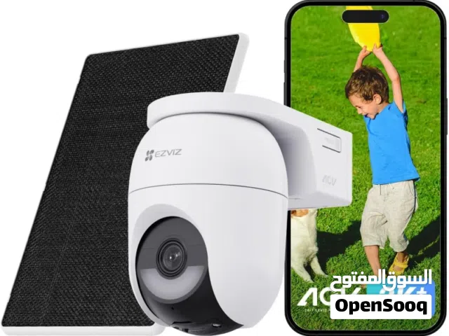 كاميرا لاسلكية EZVIZ CB8 Lite Battery Wi-Fi Camera 2K+ – بطارية ودوران