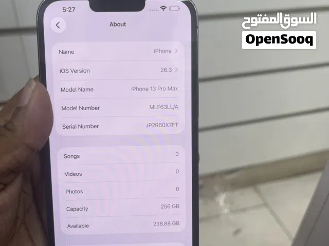 iPhone 13 Pro Max Battery 92 256 gb Full fresh