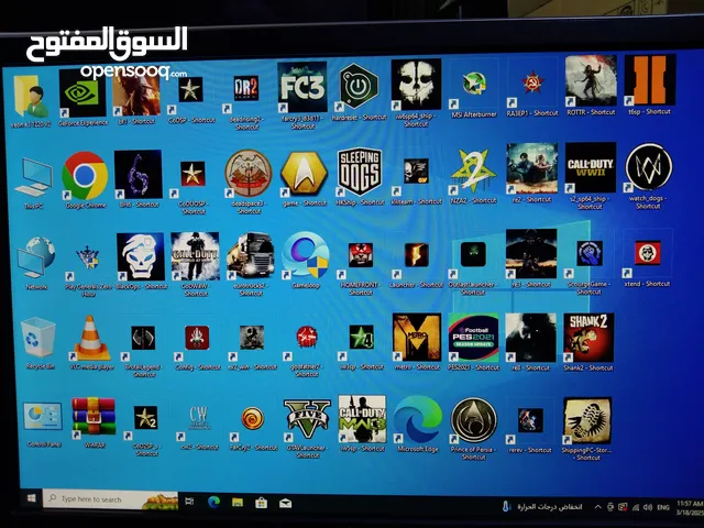 حاسبة دسكتوب تجميع انتل زيون جيل الثالث للبيع