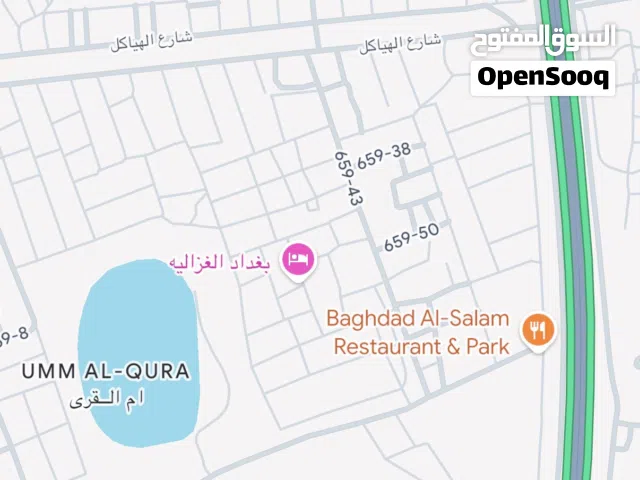 ارض للبيع من المالك في الغزالية الهياكل 150متر مربع