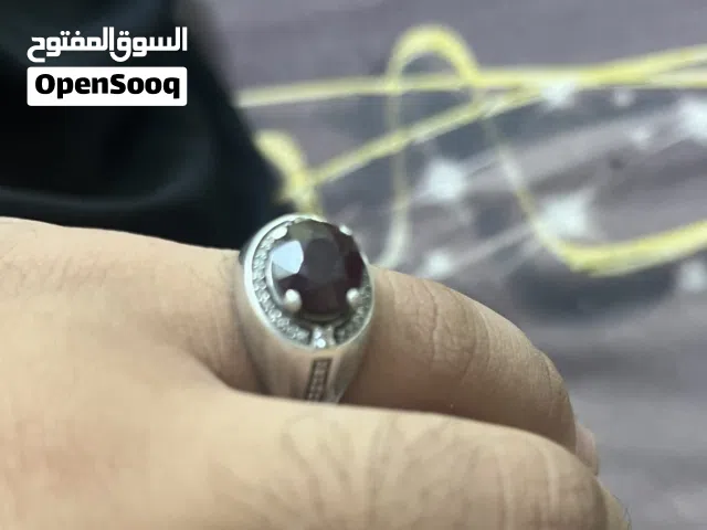 ياقوت افريقي مرصع ماس