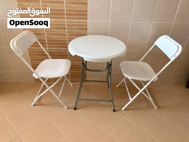 Great condition 2 foldable chairs and foldable table great for picnic can be used at home too