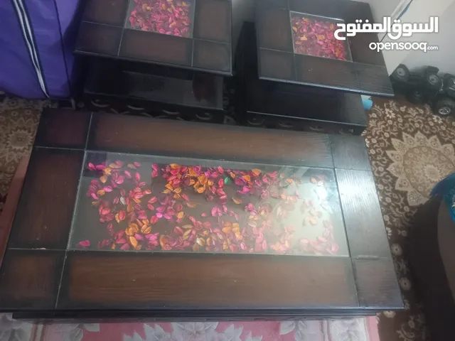 3 طاولات وسط وسجاده