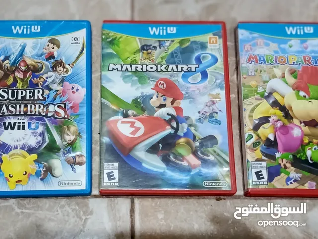 ألعاب Nintendo wii u بحالة ممتازة