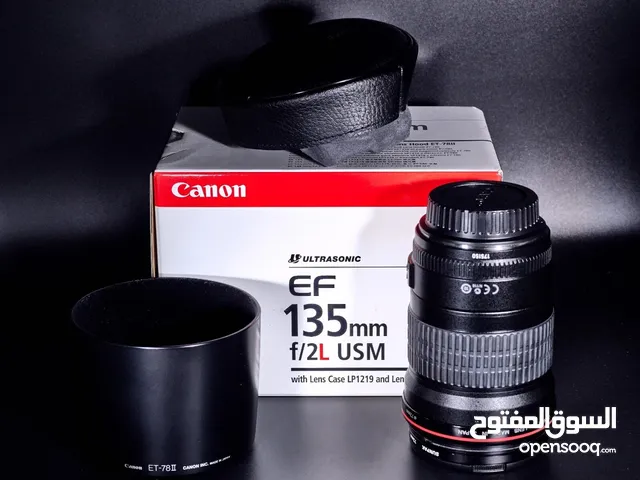 Canon lens EF135mm/F2L عدسه