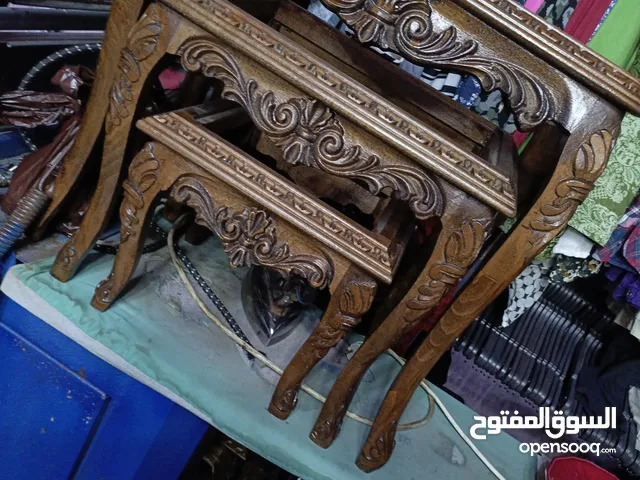 طقم حفر زان دمياطي بحاجه زجاج وبس بسعر مغري 60 دينار نهائي