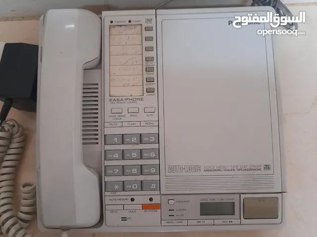 تلفون ارضي باناسونيك بشتغل مع خط الفايبر