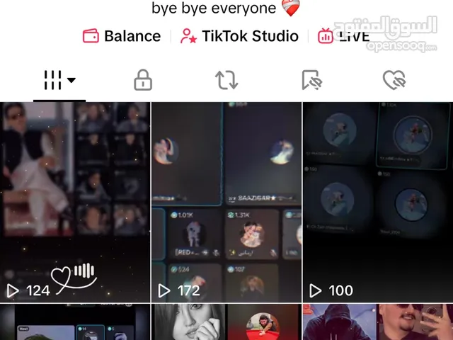 tiktok account