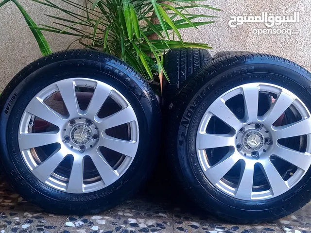 طقم ويل كب مع تايرات مرسيدس حجم 16