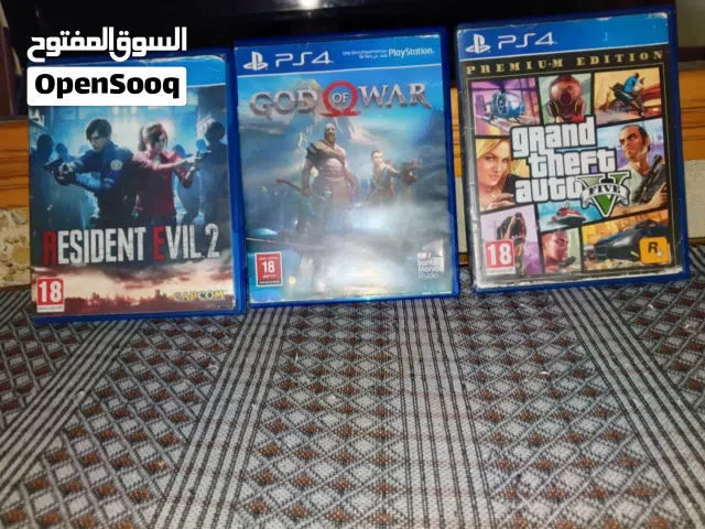 سيديات بلاستيشن فور مستعمل