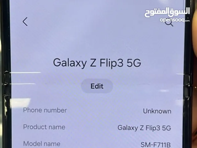 Samsung Galaxy Z Flip3 5G 256 GB in Basra
