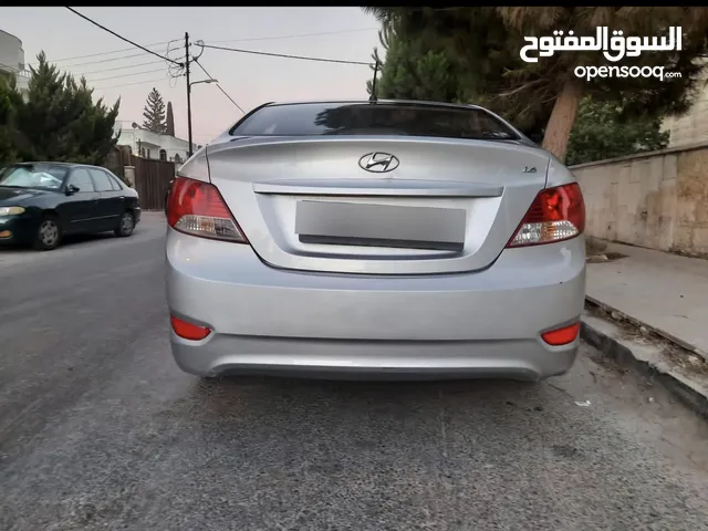 هونداي اكسنت 2017 فحص 4 جيد ممشى 136 الف كيلو متر