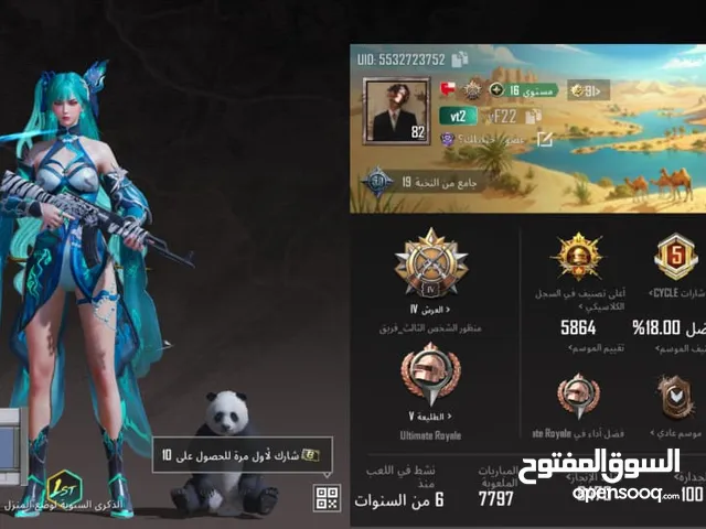 حساب ببجي قوي
