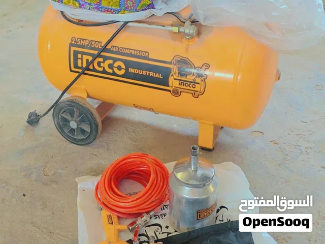 كمبريسر ضاغطه هواء ماركة انجيكو نظافة فول 50 لتر