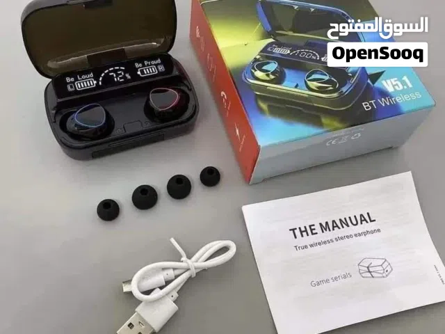 السعر شامل التوصيل سماعات M10 اللاسلكية مع شاشة رقمية ذكية