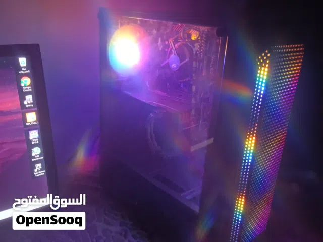 تجميعة قيمنق متكاملة PC مع وملحقاتها للبيع جاهز للعب)