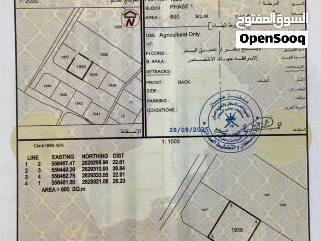 Farm Land for Sale in Al Batinah Al Masnaah