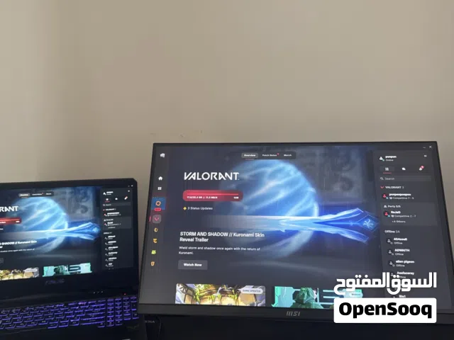 100hz monitor and ASUS TUF Gaming FX505GT - 155 BD