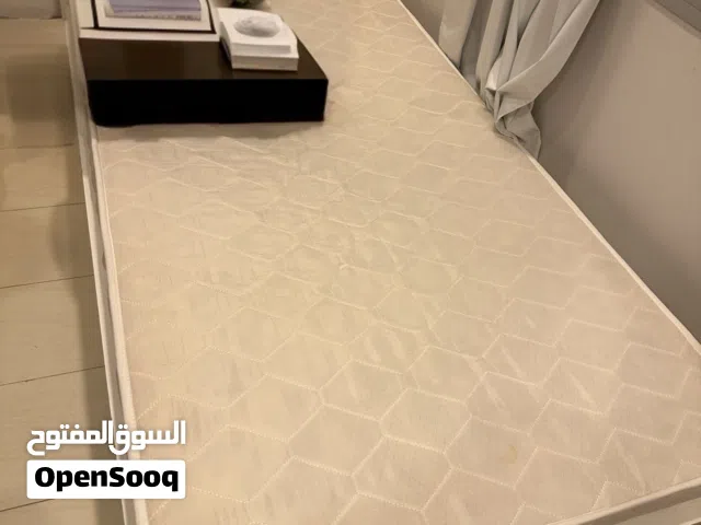 Bed with mattress