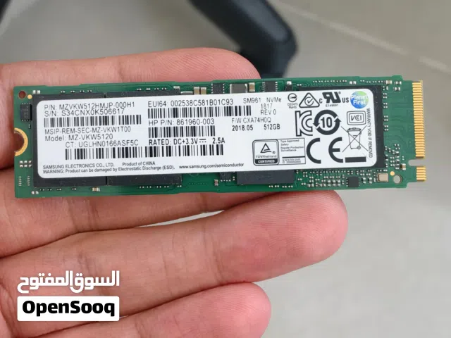 SSD NVMe M.2 Samsung 512GB