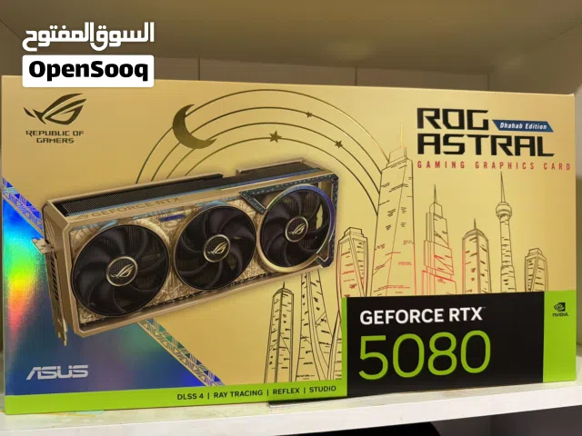 Rtx 5080 نسخة الذهب