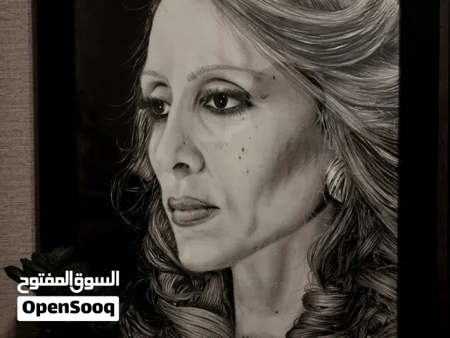 رسم يدوي احترافي ومفصل على الطلب