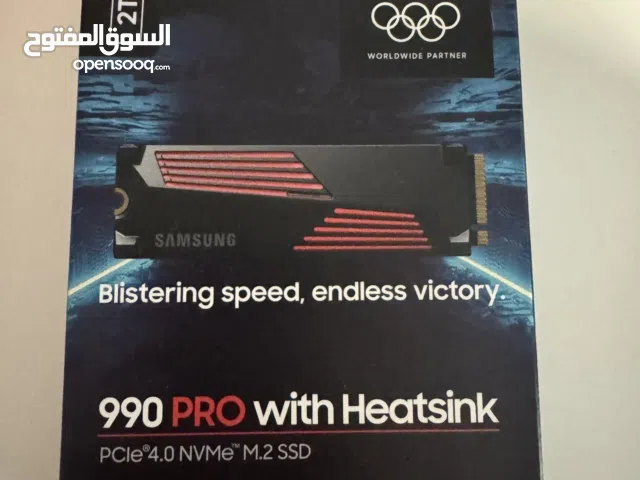 Brand New Sealed Samsung 990 Pro 2TB M.2 NVMe SSD with Heatsink