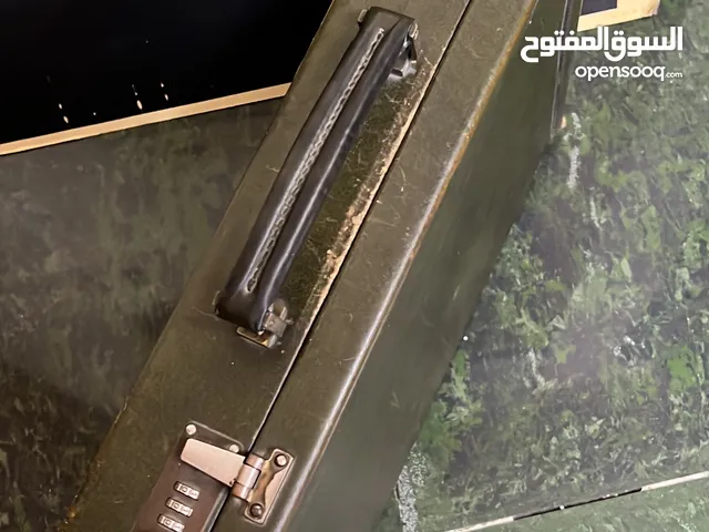 حقيبة عسكرية جلد طبيعي