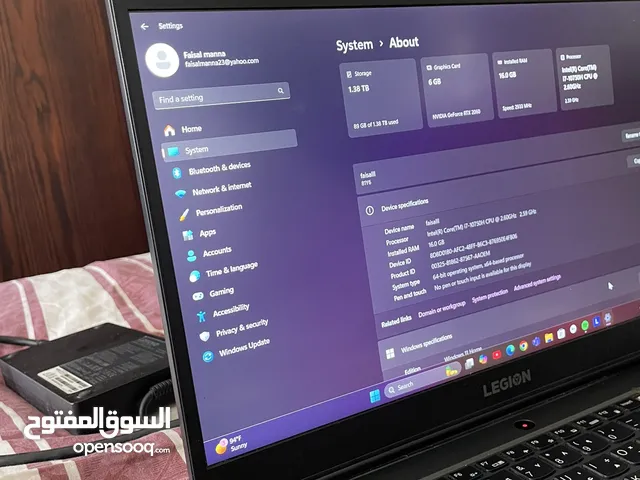 lenovo legion 5 15imh05h