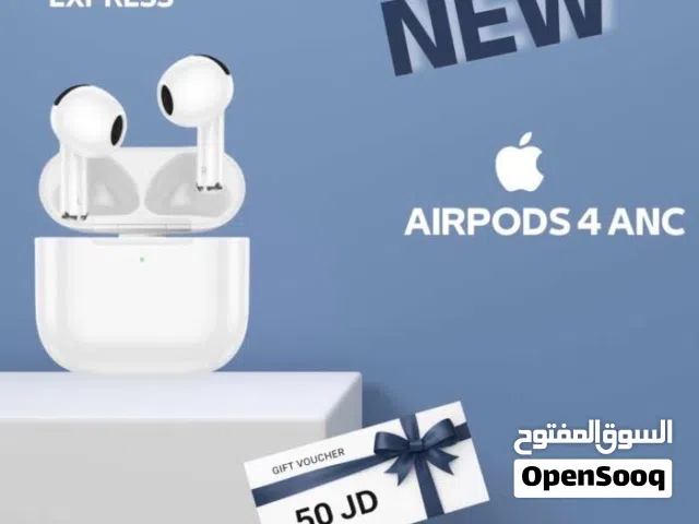 APPLE AIRPODS 4 ANC NEW /// سماعه آبل ايربودز 4 الجديده