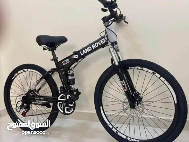 Land Rover bicycle with v8 suspension