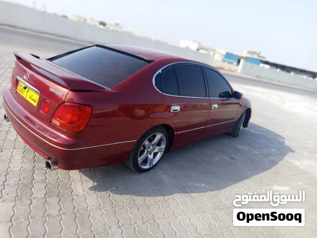 1998 Lexus GS 400 Sedan in Burgundy with Panoramic Roof and Advanced Features