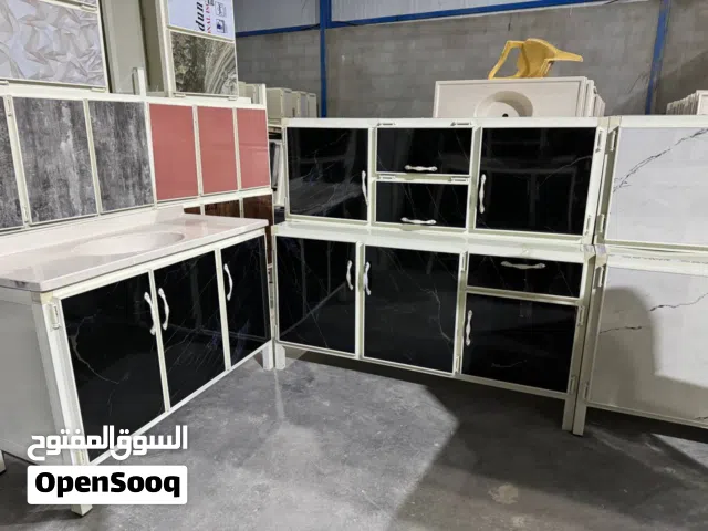 كاونتر المنيوم قياس متر ونص وسنك متر و20 مرمر