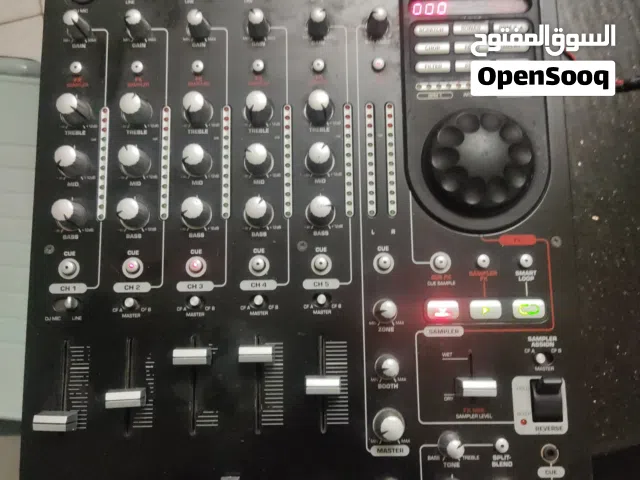 DJ Mixer دي جيه مكسر 5 تشانلز مؤثرات صوتية و مواصفات فتية متعددة بدون باور