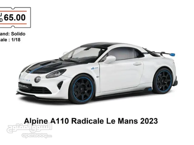 مجسم حديد Alpine A110 Radicale Le Mans 2023