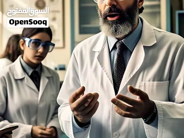 معلم كيمياء أحادي و ثتائي اللغة
