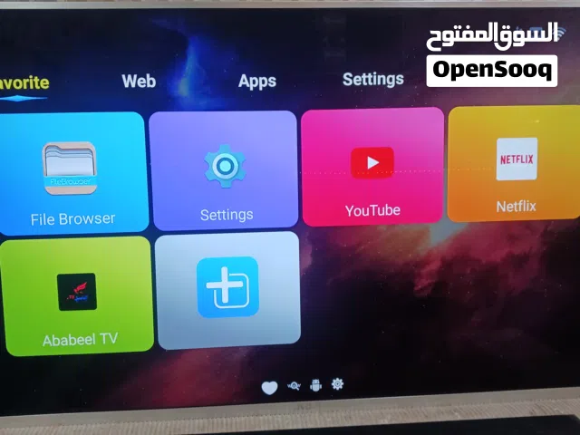 JVC 75" SMART TV FOR SALE WITH ONE YEAR ALL WORLD CHANNELS SUBSCRIPTION